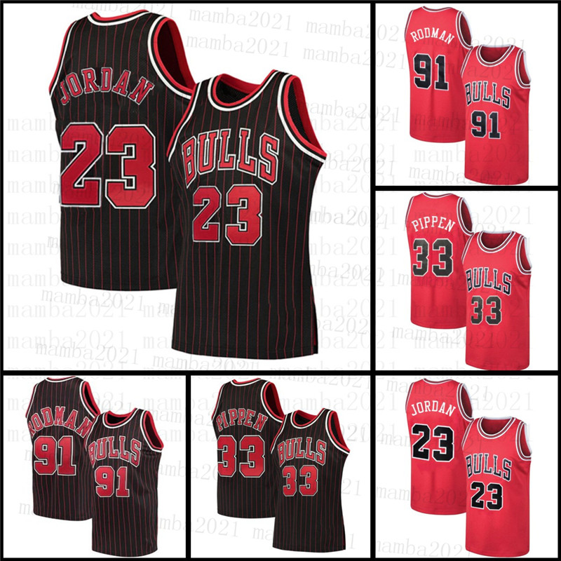 

NCAA 23 Michael ChicagoBull 91 Dennis 33 Scottie Rodman Pippen Men Youth Basketball Jerseys Zach LaVine zx