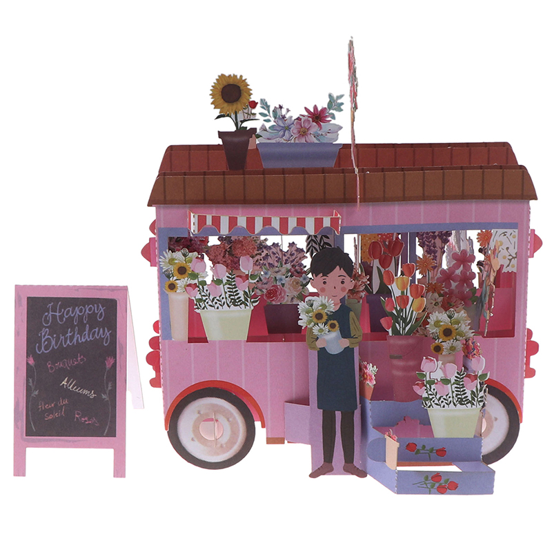 

3D Float Greeting Cards Postcards Invitations Birthday Party Christmas Decor