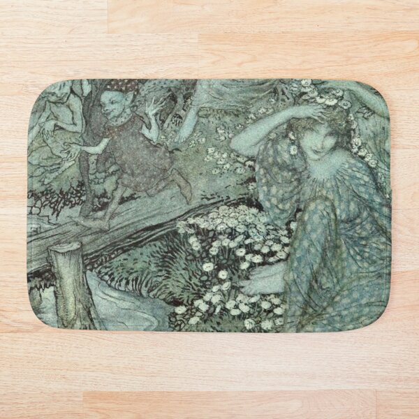 

Arthur Rackham- Wood Nymphs Bath Mat Rug Doormat Floor Mat Carpet Home Carpet Hotel Living Room Floor Mats Anti Slip
