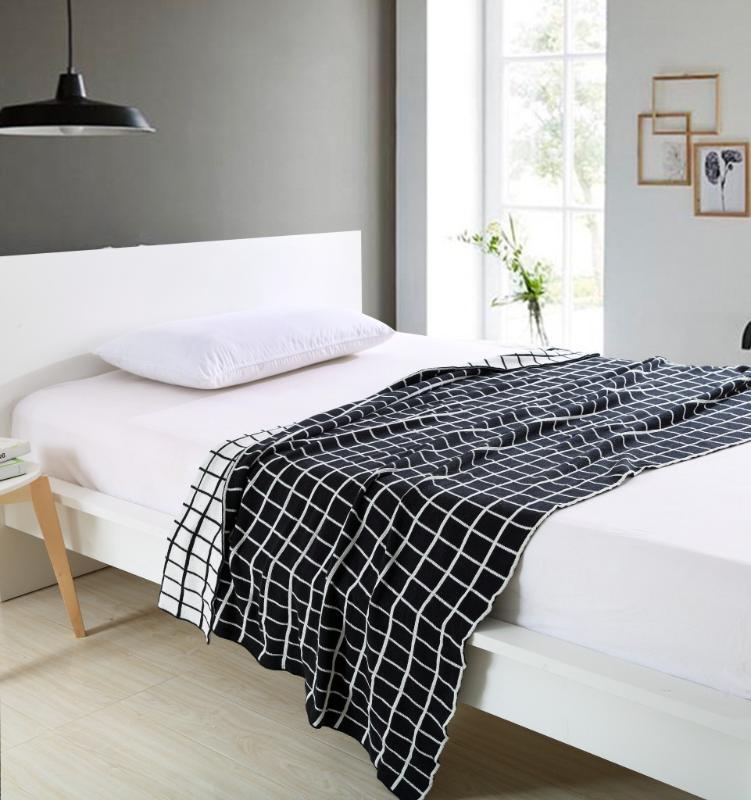 

2020 Woven Hot Sale Time-limited Plaid Xadrez Cobertor Soft Cotton Banklet Cave Receiving Blanket Swaddling Blankets Boys Girls