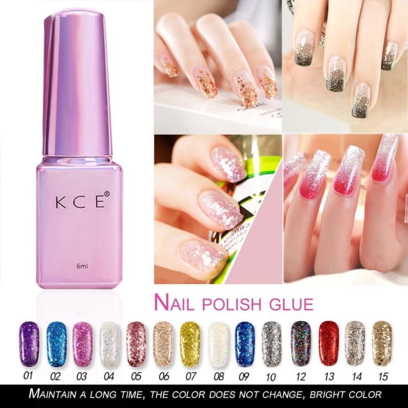 

Gel Nail polish glitter Bling Gel varnish DIY nail art decorations Quick Drying Nails tools 2020 Beauty Paillette Type Non-Toxic, Ze1141803
