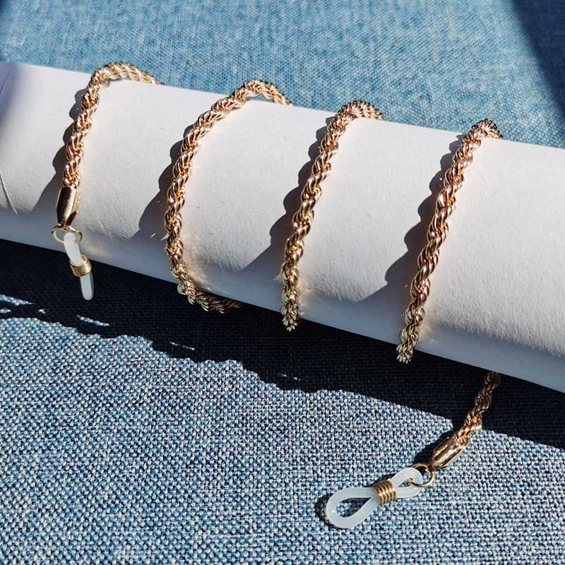 

Fashion neck Chain Metal Sunglasses Chain holder for Women Sunglasses glasses strap accessories prevent Drop