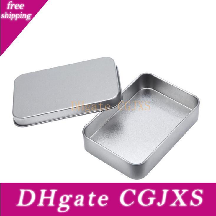 plain metal tins