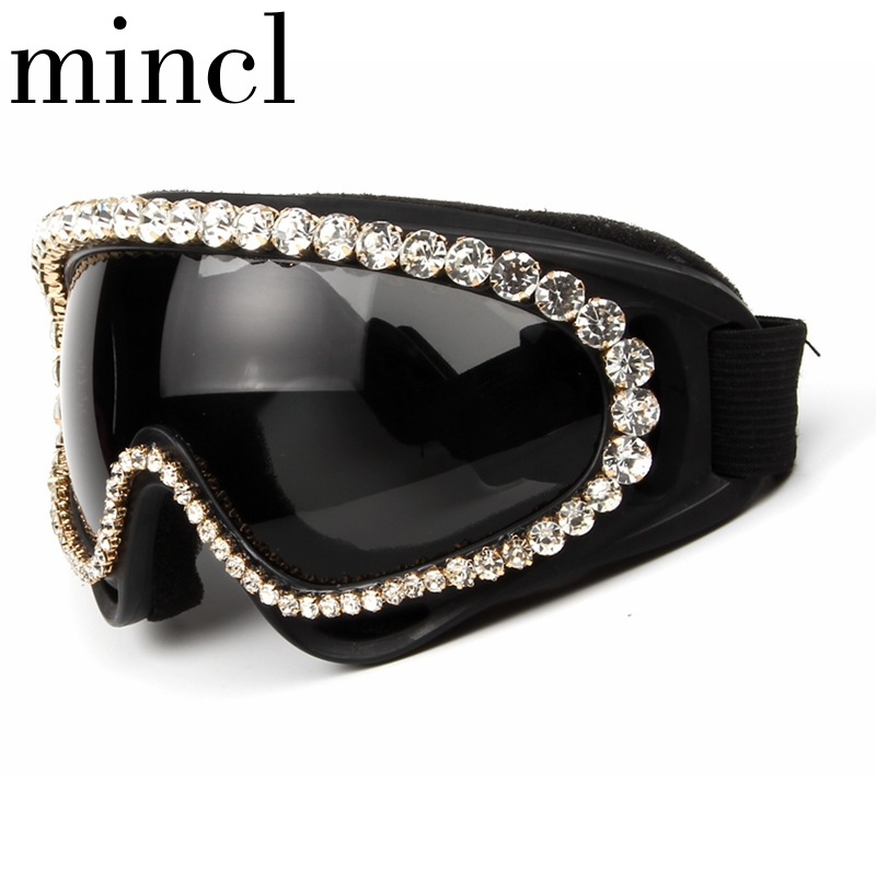 

2020 Fashion Sexy Punk Windproof Sunglasses Luxury Designer Rhinestone Men's Goggles Shades Sun Glasses For Female Women NX