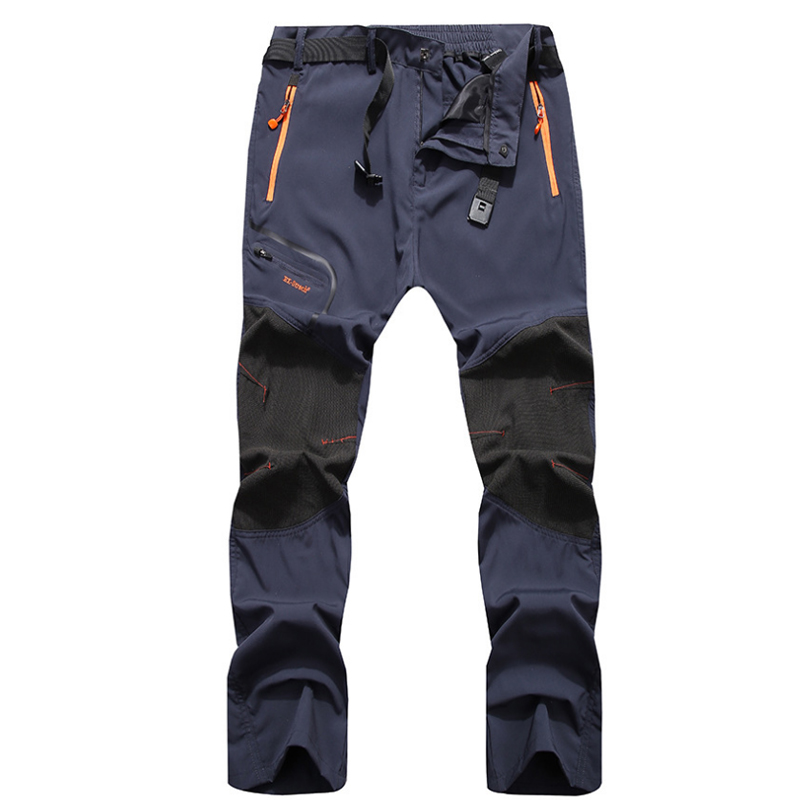 

6XL Oversized Men Summer Spring Hot Days Fish Quick dry Trousers Hiking Climb pants outdoor Male Plus size camp, 14 black thin