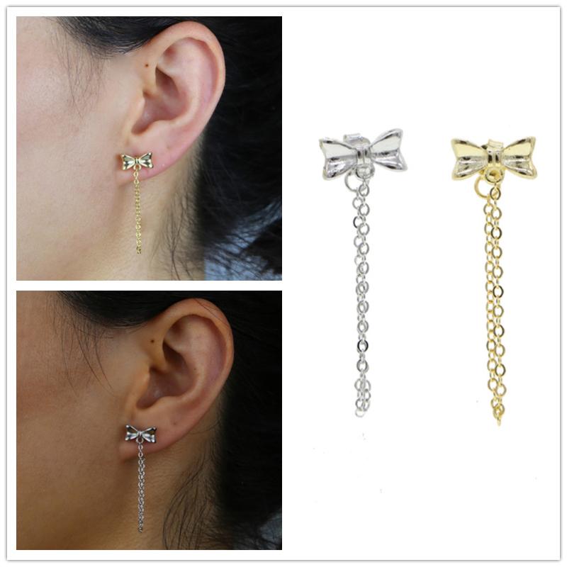 

2 Colors High Quality 925 Sterling Silver Cute Lovely Drop EarringsTrendy Jewelry For Women Wedding Party Gift 2020 New