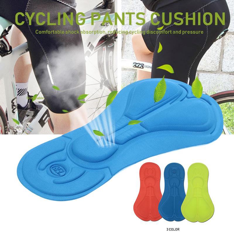 

Riding Cushion Riding Silica Gel Polychromatic Durable Bike Accessories Cycling Wear Pants Pad Bicycle Saddle Sponge Pads, Orange