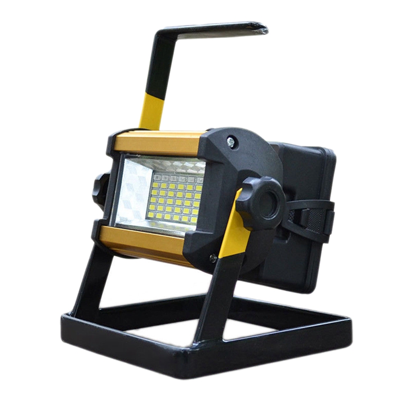 

50W 36 LED Portable Rechargeable Flood Light Spot Work Camping Fishing Lamp EU Plug