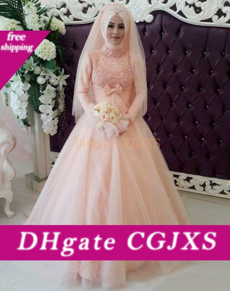 peach color long frock