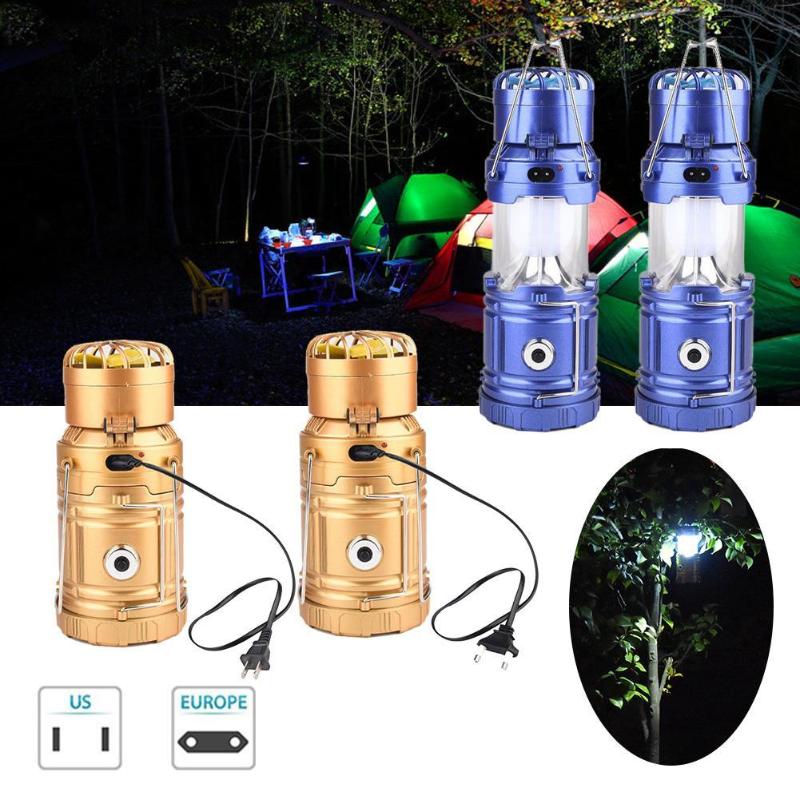 

Portable Solar Rechargeable Hiking Light Fishing Lamp LED Torch LED Lighting Tent Lamp Camping Light