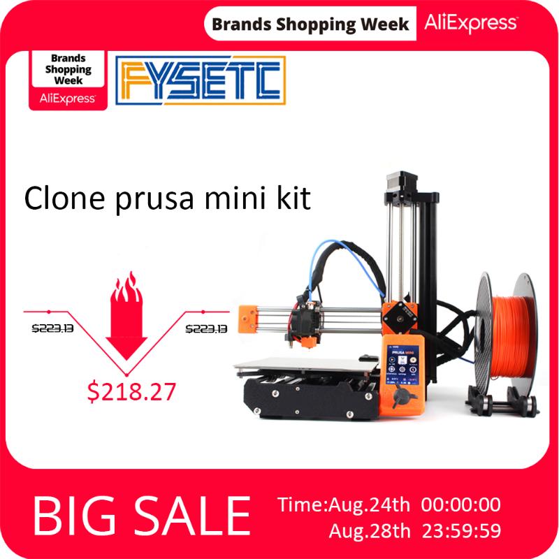 

FYSETC Preorder in Spain Prusa Clone Mini 3d Printer DIY Full kit The Prusa Mini Kit Does Not Include Printed Parts