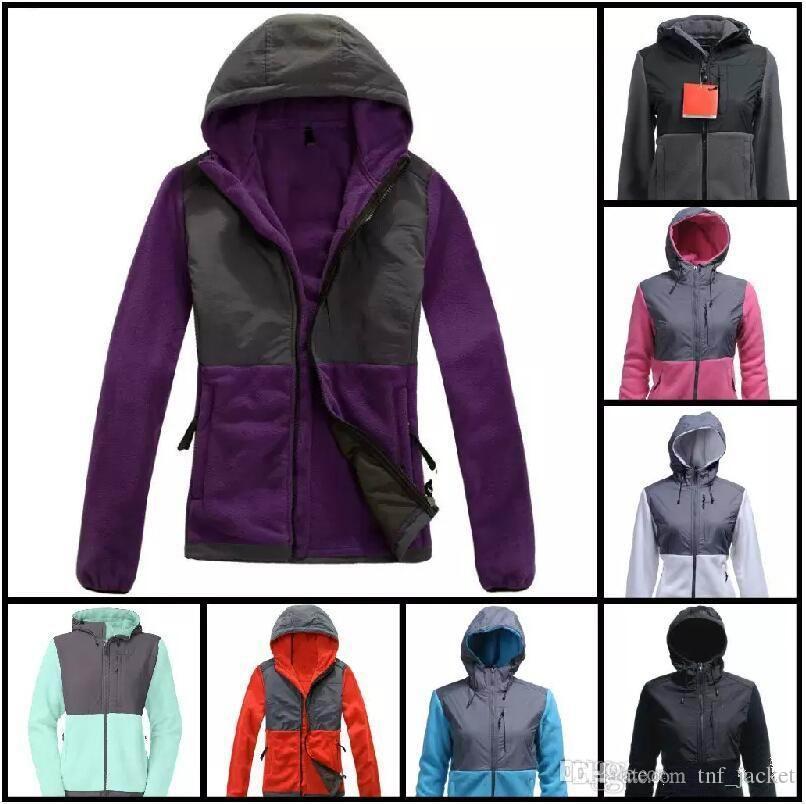 

Hot HIGH Quality Winter Women Fleece Hoodies Jackets Camping Windproof Ski Warm Down Coat Outdoor Casual Hooded SoftShell Sportswear jackets, Pink