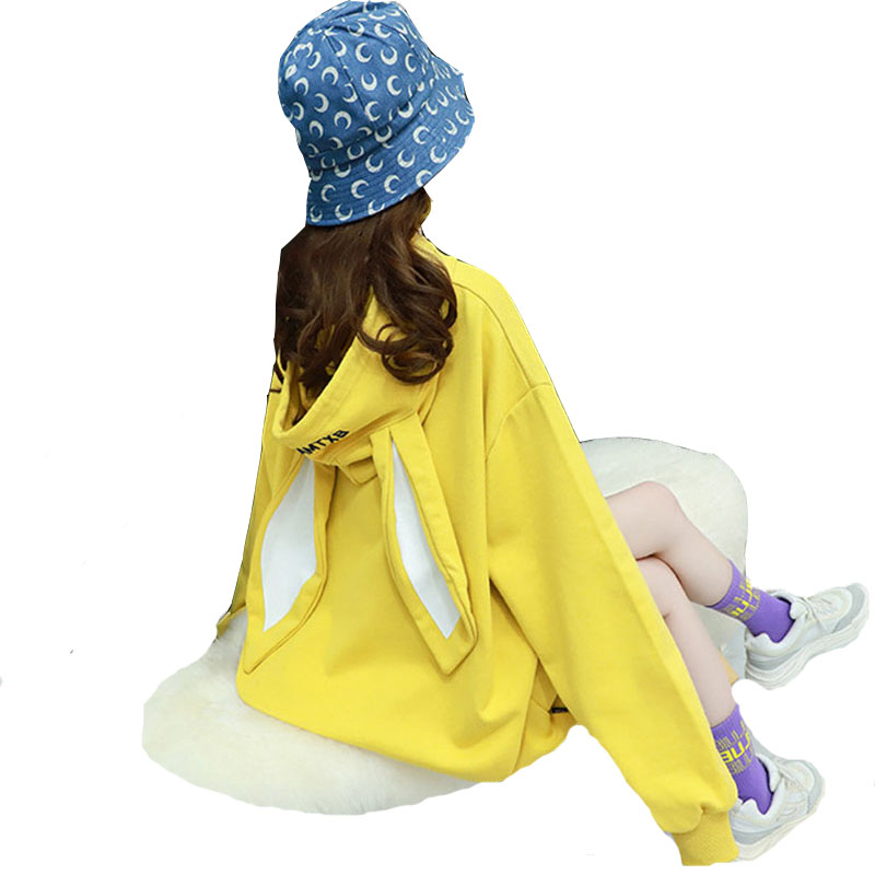 aesthetic yellow hoodie