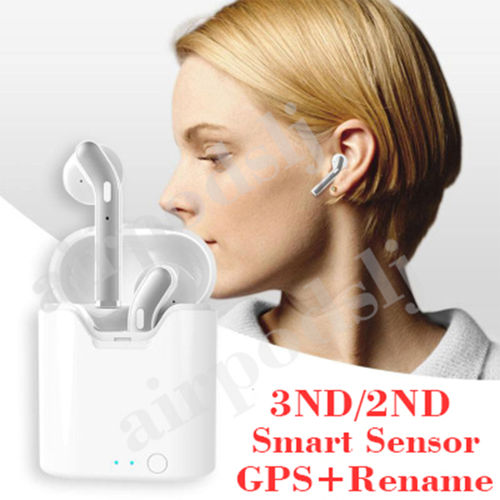 

H1 chip Pro headphones Rename & GPS earphones Top Sound Quality With Smart Sensor pods PK AP2 AP3 i9s i12 i200 i500 TWS