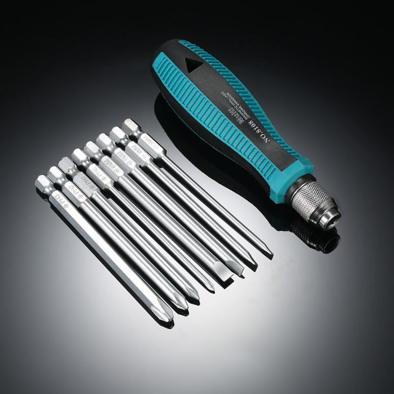 

9pcs multitul screw driver Insulated precision screwdriver set + Magnetic Slotted bit Electrical Work Repair Tools Kit