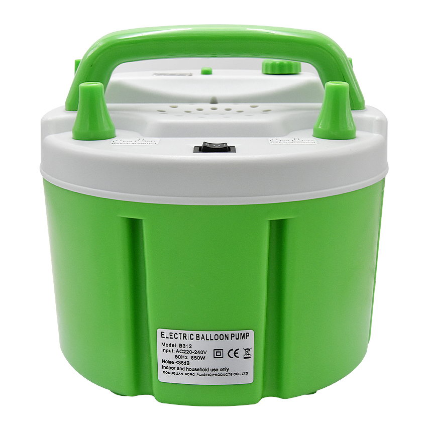 

220v/110v 850W Fresh Air Electric Balloon Pump B312+ Air Inflator Blower For Balloon With Timing Control Function With 2 Nozzel