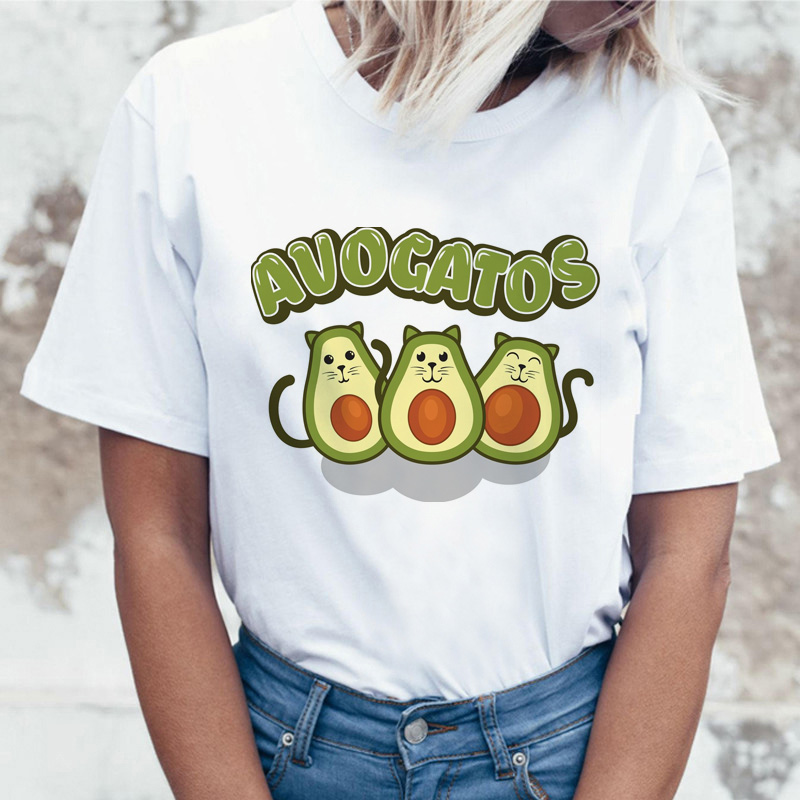 

avocado t shirt tee shirt clothes male new femme fashion harajuku 90s top grunge ulzzang graphic tshirt kawaii women t-shirt, 2762kkk