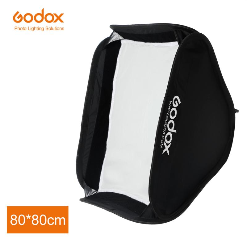 

Godox 80*80cm Foldable SoftBox Godox Suitbale For S-type Bracket Camera Flash (80*80cm Soft Box Only