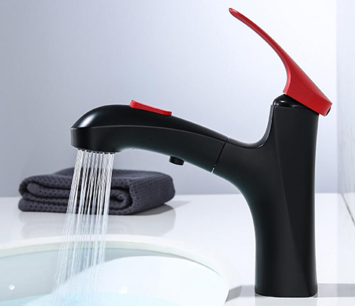 

Kitchen Faucet Bathroom Basin Faucet Single Handle Single Hole Mixer Tap Deck Mounted Hot And Cold Tap Sink Brass