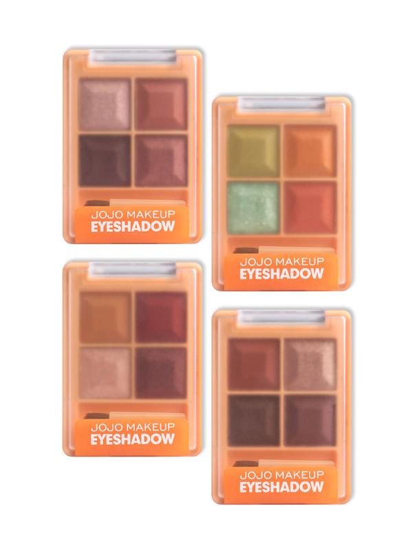 

Sweet brie four color eyeshadow pearlite ins web celebrity same eye shadow tray, Army green