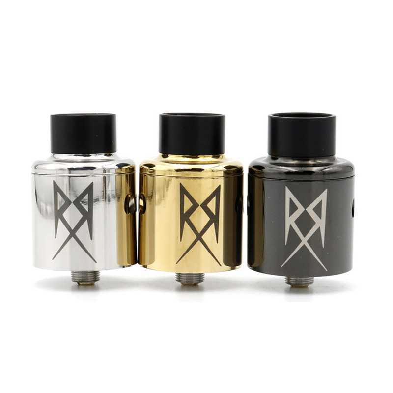 

The Recoil RDA clone Rebuildable Atomizer 304 Stainless Steel With Wide Drip Tip Airflow Control 1pcs