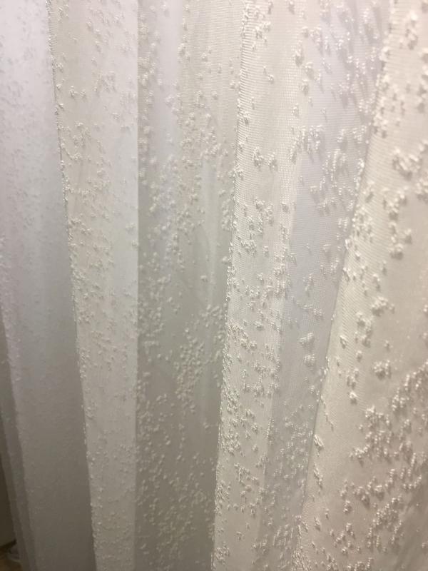 

sy Korean Curtains for Living Room Bedroom Curtain Transparent White Minimalist Snow Curtain Window Screen Ceiling Installation, White tulle