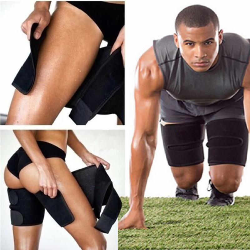 

1 Pair NEW Thigh Trimmers Leg Shaper Thigh Calories off Warmer Slender Slimming Legs Fat Neoprene Compress Massage Belt