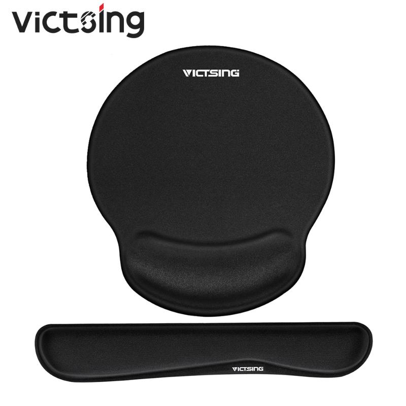 

Original VicTsing Mouse Pad And Keyboard Wrist Rest With Wrist Support Memory Foam Set Mousepad For PC Computer Laptop Mac Gamer
