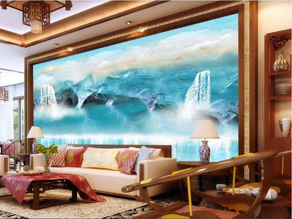 3D Fashion Tapestry Decorative Mural Indoor/Outdoor Wall Decor Seascape D