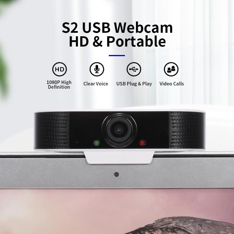 

Webcam 1080P Ultra-HD USB Wide Angle USB Web Cam With Microphone Web Camera For Computer Laptop webcam 4k For Video