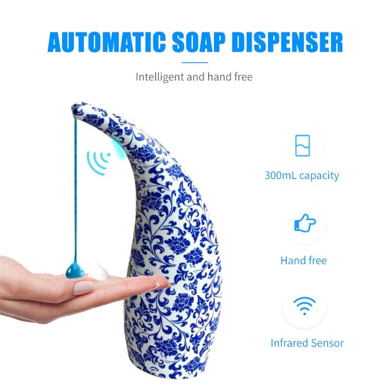 

Touchless Automatic Sensor Liquid Soap Dispenser Motion For Home Kitchen 300ML Bathroom Accessories Soap Dispenser
