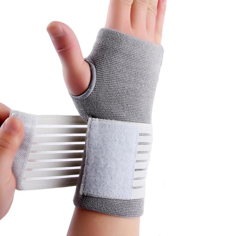 

1 Pcs Pressurized Sports Bracer Bandage Breathable Comfortable Protector Palm Wrist Bandage Elastic Safety Wristband