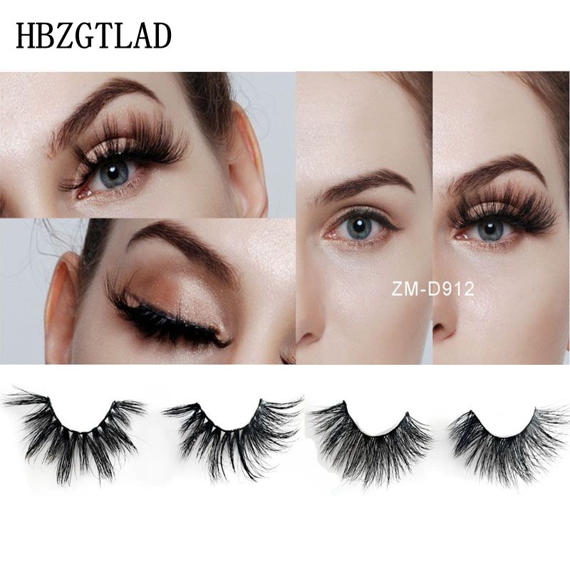 

NEW Extra length 25mm Criss-cross Natural 100% 3D mink lashes eyelashes Big dramatic volumn eyelashes strip thick false eyelash