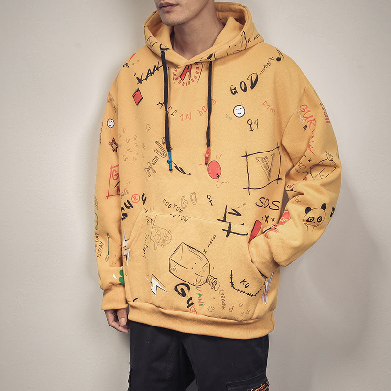 

Autumn Spring Fashion High Quality Sweatshirt Men 2020 Hip Hop Long Sleeve Pullover Hoodies Sweatshirt Clothes Y, White