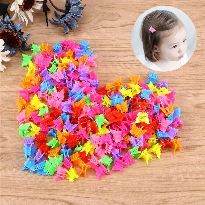 

Colorful Mini Butterfly Hair Clips Claw Barrettes Mixed Color Mini Jaw Clip Cute Hairpin Hair Accessories For Women Girls, 20pcs