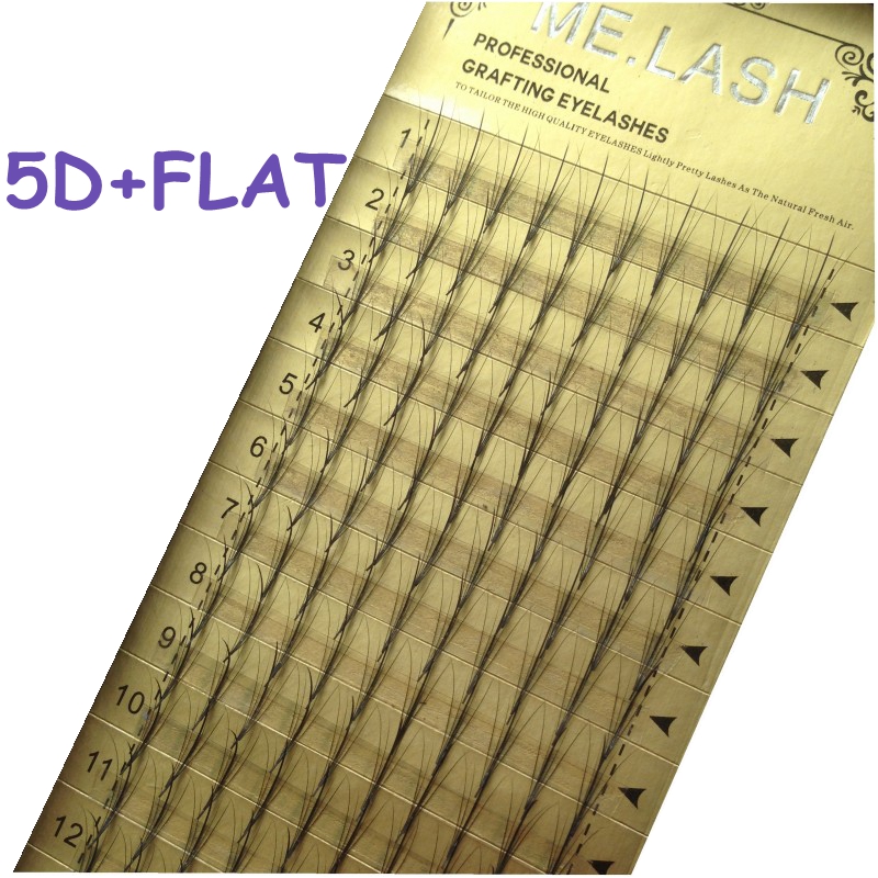 

5D + Pteris clouds hair 12 rows DIY own eyelashes grafted plant single cluster planting false eyelashes flat hair 0.07 C Curl