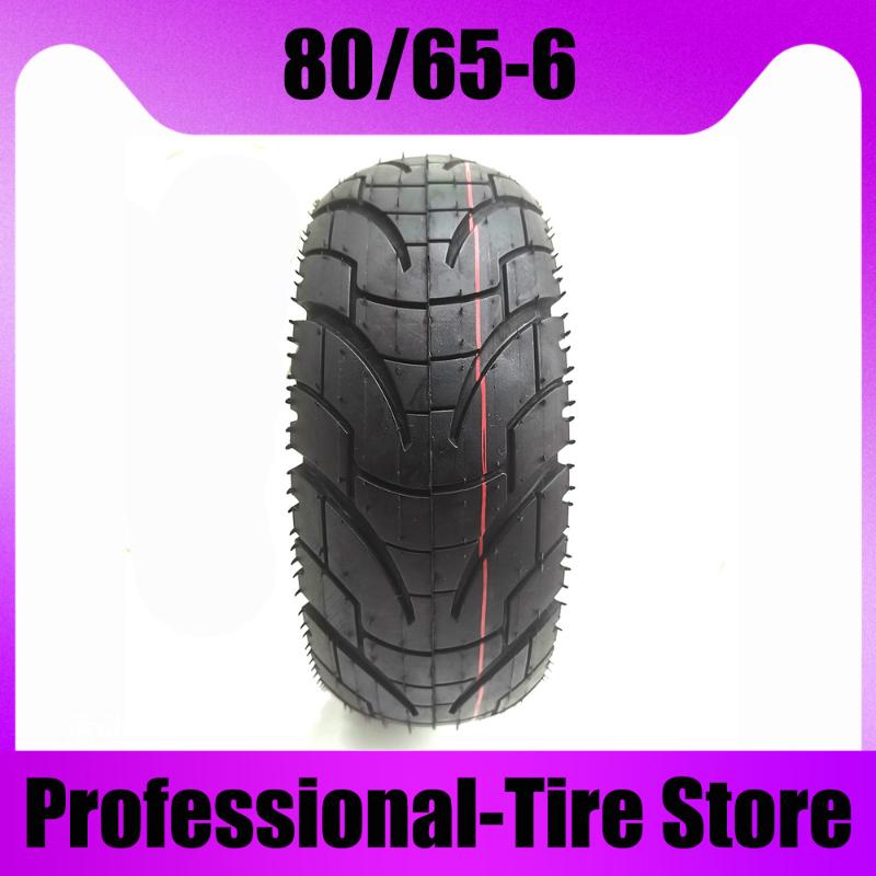 

New 80/65-6 Tire Upgrade 10 Inch 80 65 6 Tubeless Tyre fit for Scooter
