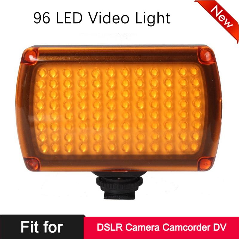 

On-Camera 96 LED Photo Video Fill Light Panel Lamp for DSLR Camera DV Camcorder Wedding Photography Lighting