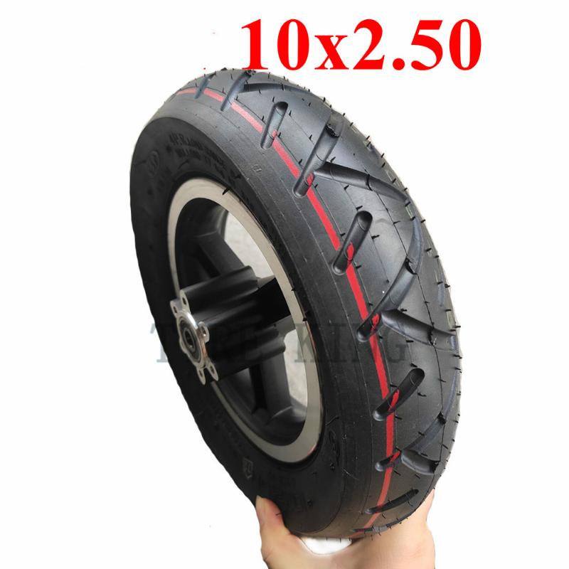 

10x2.50 wheel Tyre 10 Inch 10*2.50 Inner Tube Outer Tire with Alloy Rim for Electric Scooter Parts