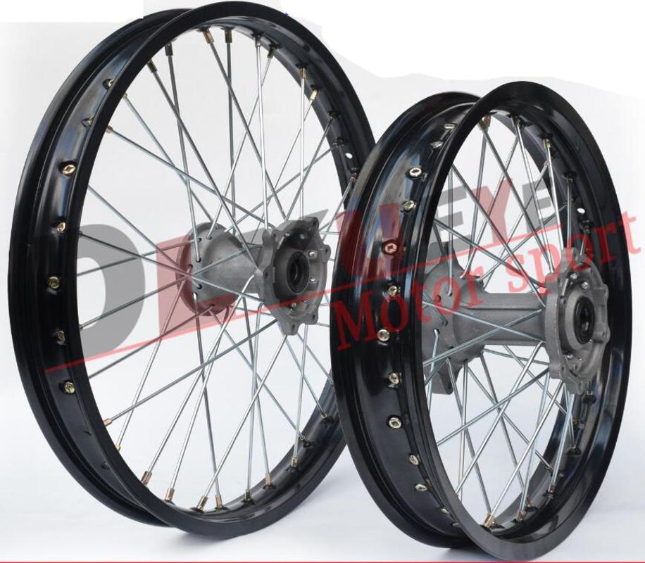 

BOSUER BSE M3/M5 1.6x21 2.15x18 Aluminum Alloy Motorcycle Off Road Dirt Bike Front Rear Spoke Wheel Rim Hub