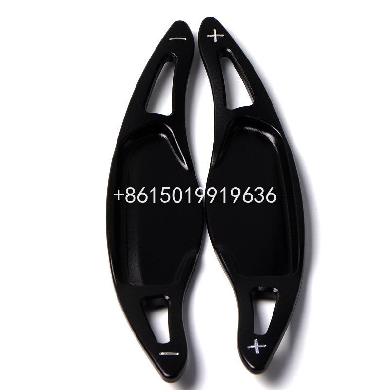 

for KIA Stinger 2018-20 Black Aluminum Steering Wheel Shift Paddle Lever Shifter