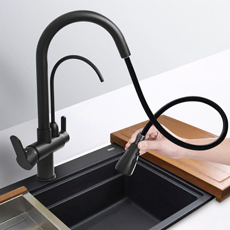 

kitchen faucet triad of cold and hot household pure water purifier machine direct drinking xiancai basins water tank