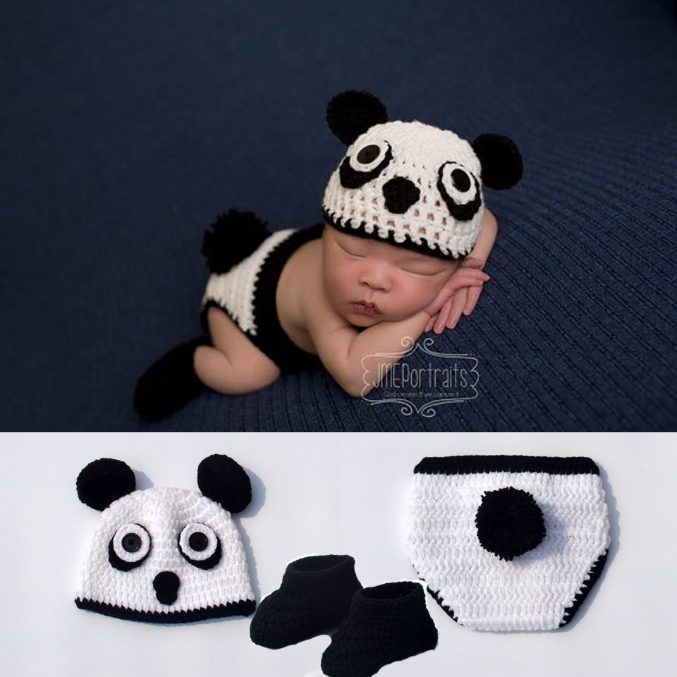 panda suit baby