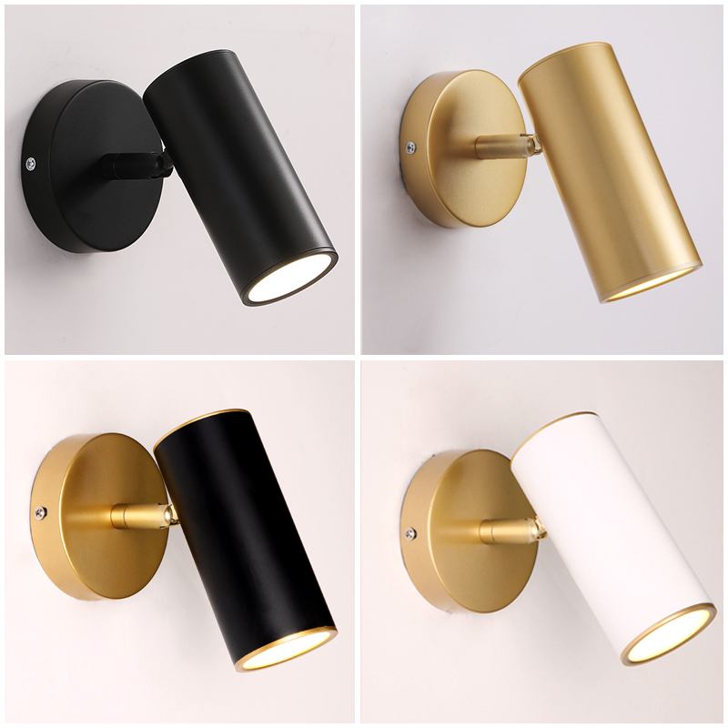 

Bulb For Free)Modern led wall lamp wall light Adjustable Angle wandlamp Aluminum bedroom/bathroom lamp for mirror stair lighting