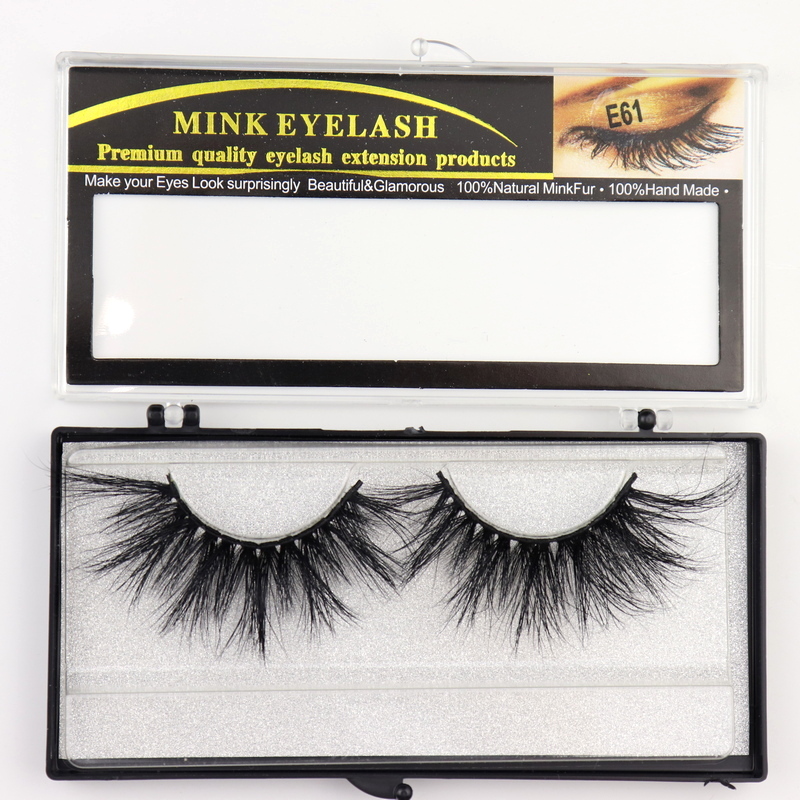 

50 Pairs Free DHL 25mm Lashes Dramatic Mink Lashes Soft Long 3D Mink Eyelashes Crisscross Full Volume Eye Makeup DOCOCER
