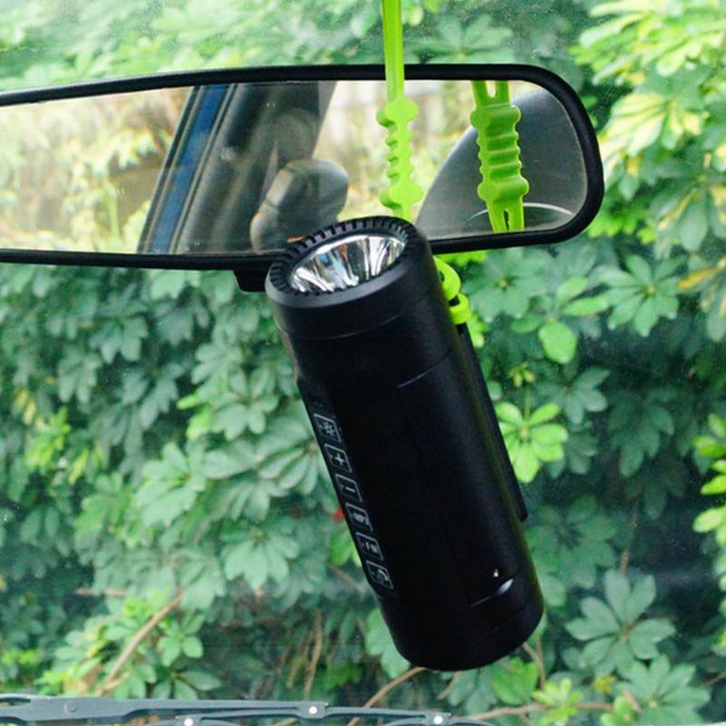 

4000mAh Battery Long Using Life Wireless Outdoor Bluetooth Audio Speaker Waterproof Plug-in Vehicle Car Music Radio TF Supported