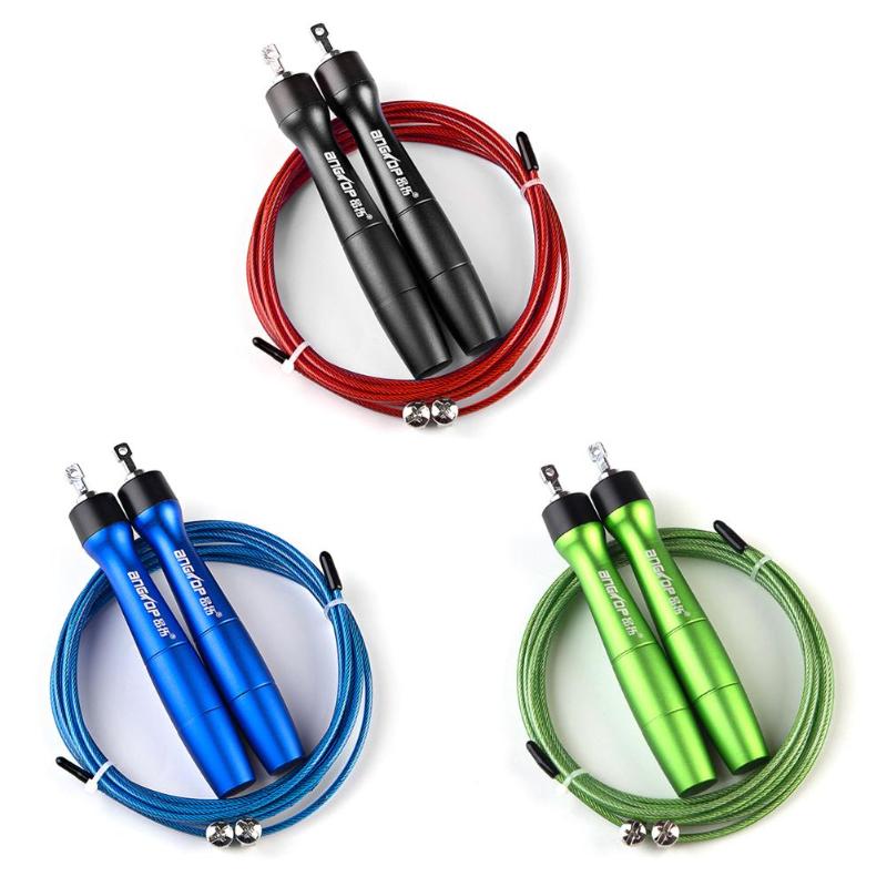 

3m Steel Wire Skipping Jump Rope Adjustable Exercise Fitnesss Equipment