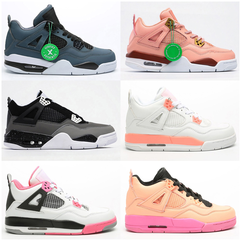 

Mens basketball shoes jumpman Obsidian UNC University Gold 4s Black Cat Purple Alternate Bel men sneaker