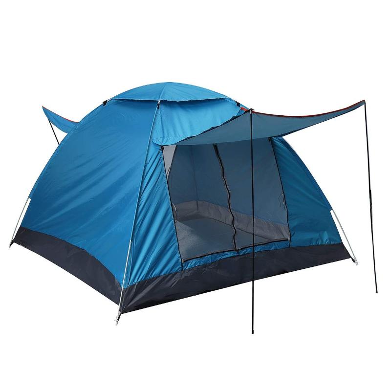 

Tents And Shelters Automatic Camping Tent Beach Hiking Sun Protection Canopy+Pad Family Instant Setup Portable Backpacking Travel 3-4 Person