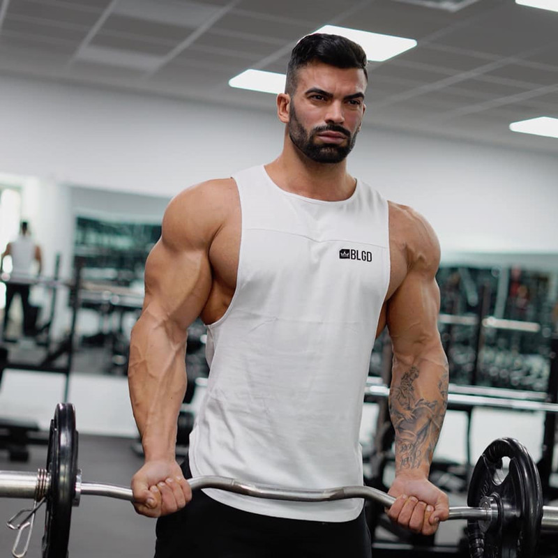 

Fashion Men Sports Tank Top Sleeveless Runninig Vest Summer Pullover Round Collar Loose Elastic Casual Sports Basketball Vest, Black